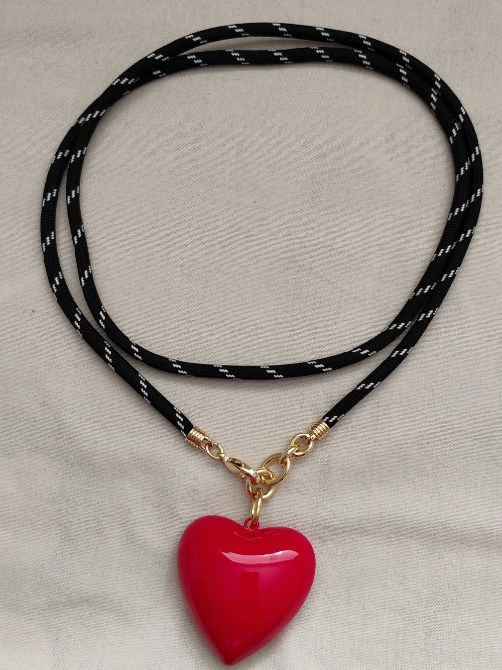 Roxanne Assoulin The Long Happy Cord Charm Necklace